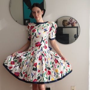 Vintage 80s party dress